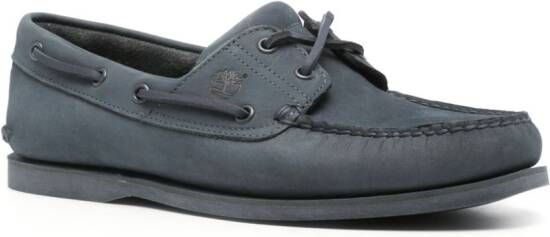Timberland Classic leather boat shoes Blue