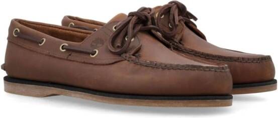 Timberland Classic leather boat shoes Brown
