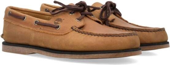 Timberland Classic leather boat shoes Brown