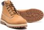 Timberland Kids ankle lace-up boots Blue - Thumbnail 2