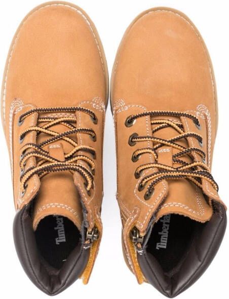 Timberland Kids ankle lace-up boots Blue