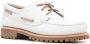 Timberland leather boat shoes White - Thumbnail 2