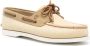 Timberland logo-debossed leather boat shoes Yellow - Thumbnail 2
