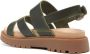 Timberland logo-debossed leather sandals Green - Thumbnail 3