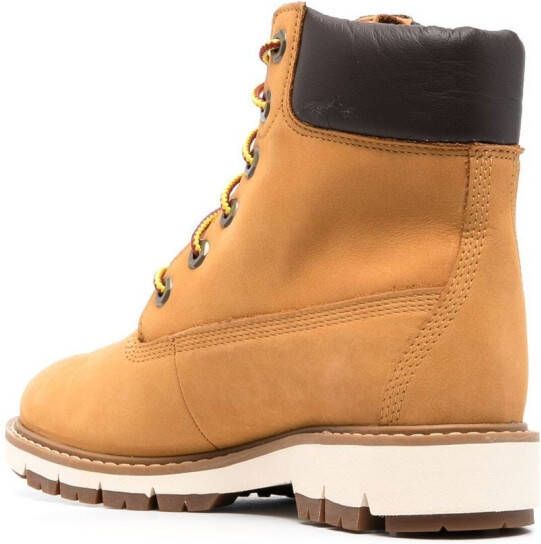 Timberland Lucia lace-up suede boots Brown