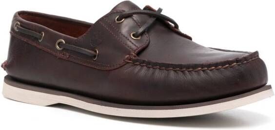 Timberland slip-on boat shoes Brown