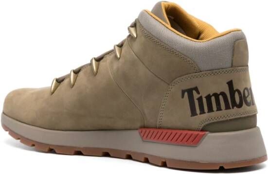 Timberland Sprint Tremer Chukka logo-plaque suede boots Green