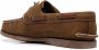 Timberland stitched leather boat shoes Brown - Thumbnail 3