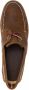 Timberland stitched leather boat shoes Brown - Thumbnail 4