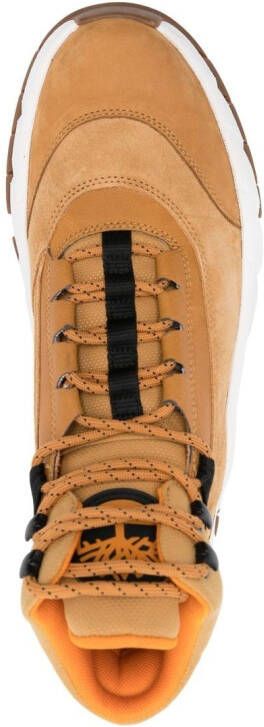 Timberland suede lace-up sneaker boots Brown