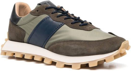 Tod's 1T rubber-pebbles-sole sneakers Green