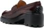 Tod's 60mm chain leather loafers Brown - Thumbnail 3