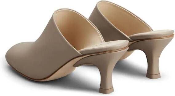 Tod's 65 leather mules Neutrals