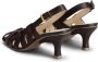 Tod's 65mm slingback leather pumps Brown - Thumbnail 3