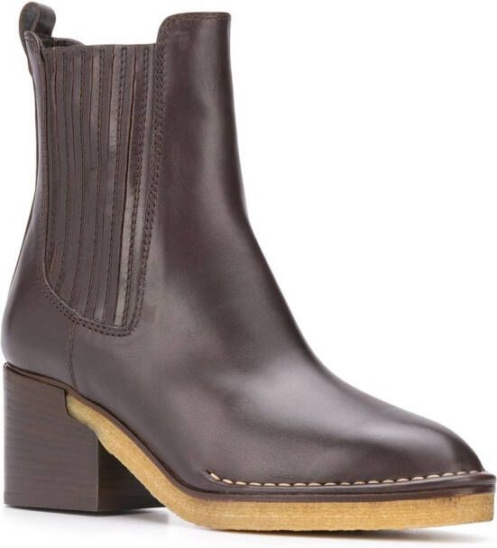 Tod's 70mm Chelsea boots Brown