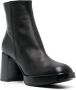 Tod's 80mm square-toe leather boots Black - Thumbnail 2