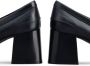 Tod's 85mm almond-toe leather pumps Black - Thumbnail 4