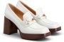 Tod's 90mm leather pumps White - Thumbnail 2