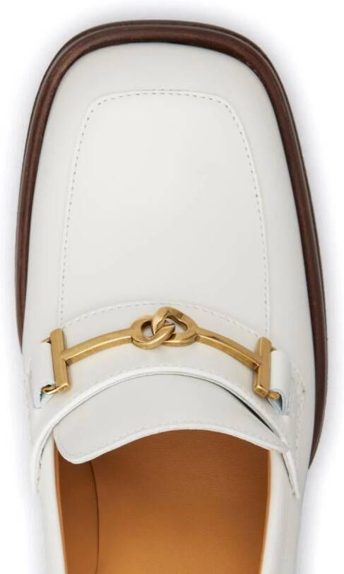 Tod's 90mm leather pumps White