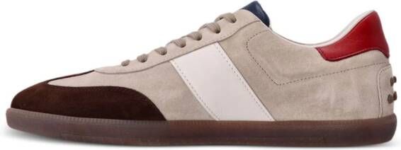 Tod's Allacciata suede sneakers Neutrals