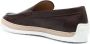 Tod's almond-toe leather loafers Brown - Thumbnail 3