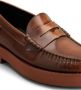 Tod's almond-toe leather loafers Brown - Thumbnail 5