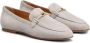 Tod's almond-toe leather loafers Grey - Thumbnail 2