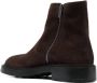 Tod's almond-toe suede ankle boots Brown - Thumbnail 3