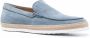 Tod's almond-toe suede loafers Blue - Thumbnail 2