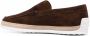 Tod's almond toe suede loafers Brown - Thumbnail 3