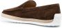 Tod's almond-toe suede loafers Brown - Thumbnail 3