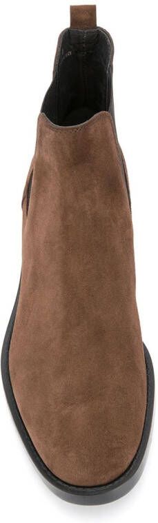 Tod's ankle-length 30mm Chelsea boots Brown