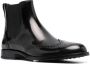 Tod's brogue-detail leather Chelsea boots Black - Thumbnail 2