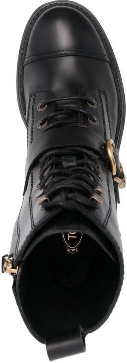 Tod's buckle-detail ankle boots Black