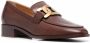 Tod's chain-detail leather loafers Brown - Thumbnail 2