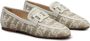 Tod's chain-jacquard woven loafers Neutrals - Thumbnail 2