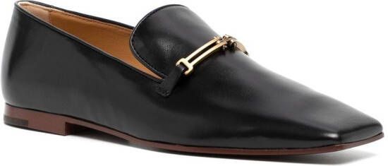 Tod's chain-link detail loafers Black