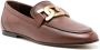 Tod's chain-link leather loafers Brown - Thumbnail 2