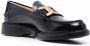 Tod's chain-plaque loafers Black - Thumbnail 2