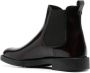 Tod's Chelsea leather ankle boots Red - Thumbnail 3