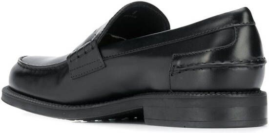 Tod's chunky penny loafers Black