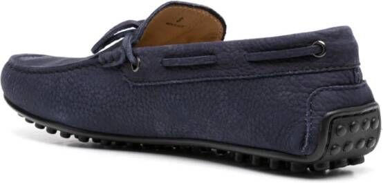 Tod's City bow-detail loafers Blue