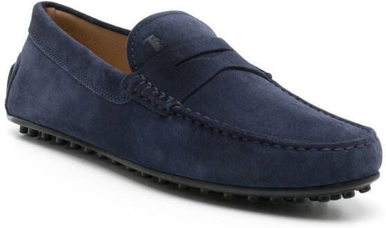 Tod's City Gommino driving shoes Blue