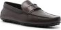 Tod's City Gommino leather loafers Brown - Thumbnail 2