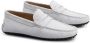 Tod's City Gommino suede loafers White - Thumbnail 2