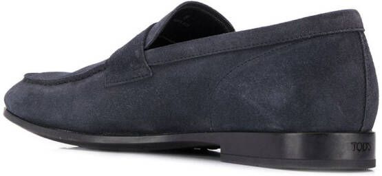 Tod's classic loafers Blue