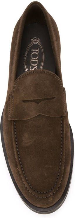 Tod's classic loafers Brown