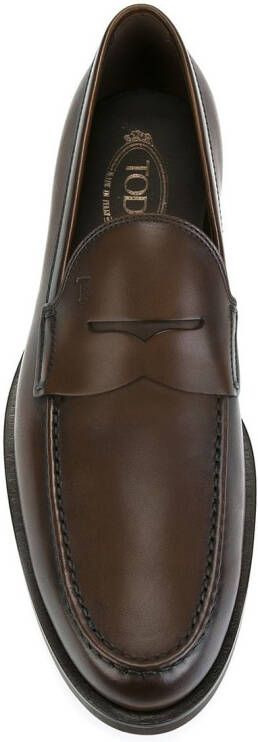 Tod's classic loafers Brown