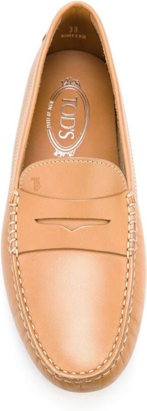 Tod's classic loafers Neutrals