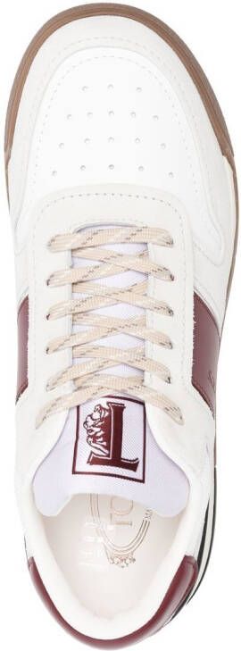 Tod's colour-block panelled sneakers White